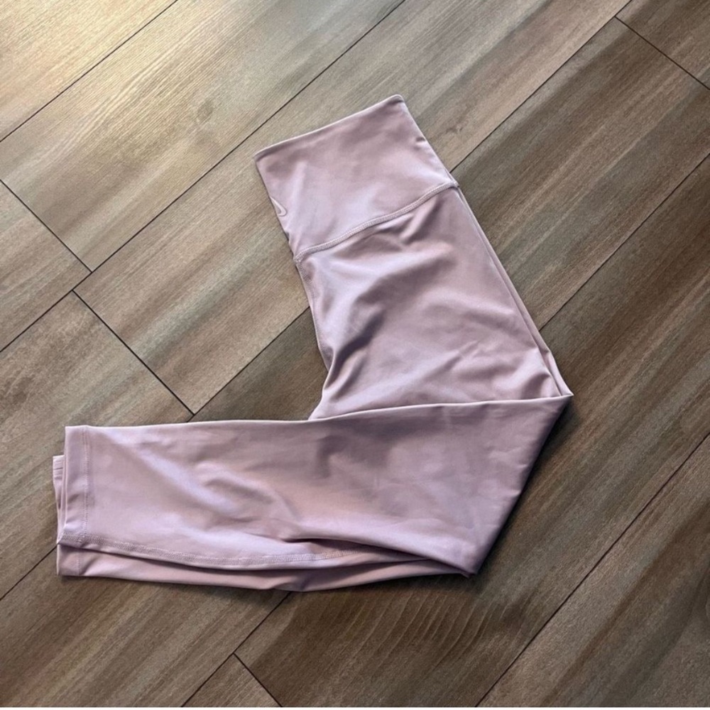 NWT Nike Light Pink Athletic Workout Leggings Women Large Bin P-4